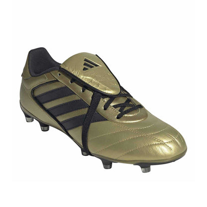 Gold-White-Green - Pack Shot - Adidas Mens Copa Gloro II Firm Ground Football Boots