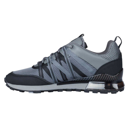 Black - Back - Cruyff Mens Fearia Synthetic Leather Trainers