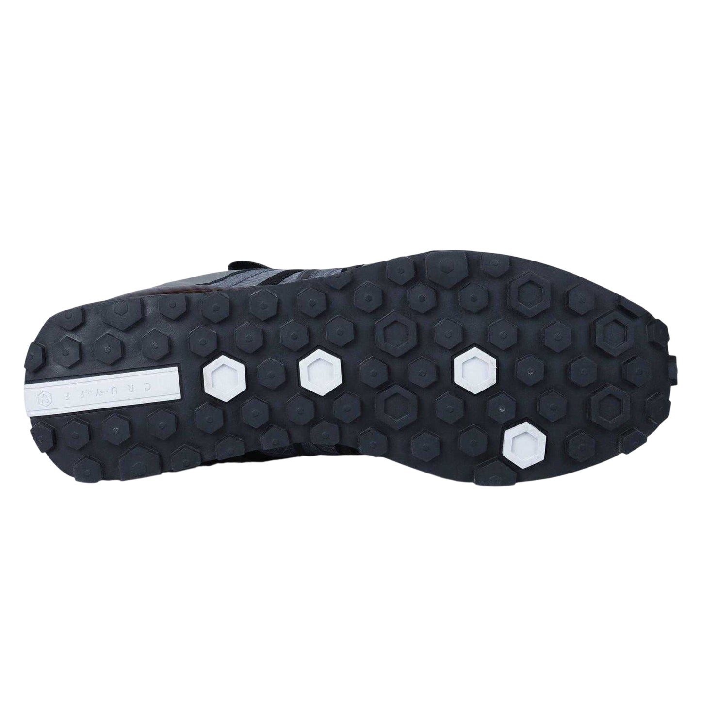 Black - Lifestyle - Cruyff Mens Fearia Synthetic Leather Trainers