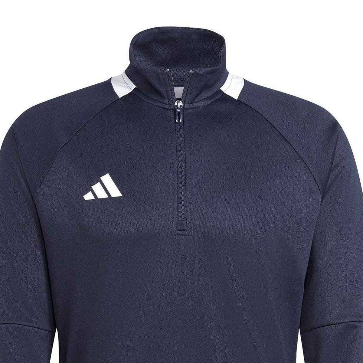 Legend Ink-White - Back - Adidas Mens Sereno 3 Stripes Track Jacket