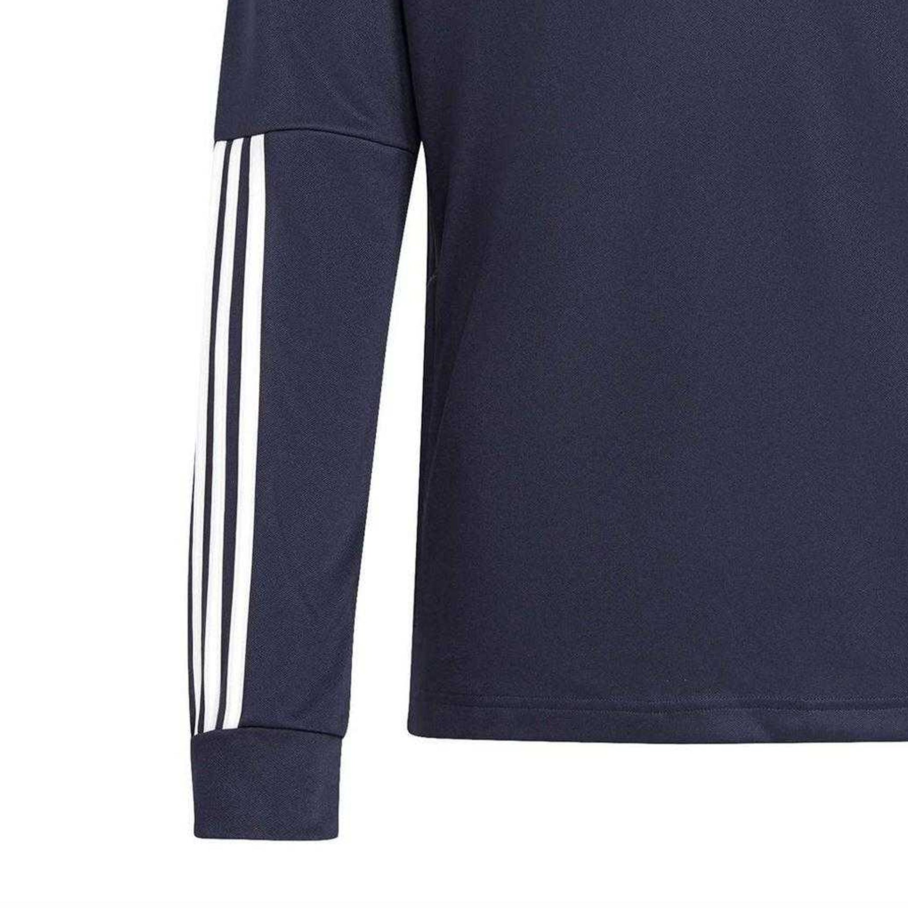 Legend Ink-White - Side - Adidas Mens Sereno 3 Stripes Track Jacket