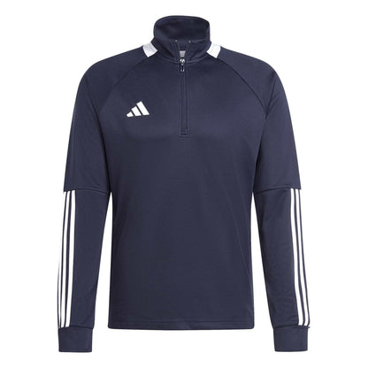 Legend Ink-White - Front - Adidas Mens Sereno 3 Stripes Track Jacket