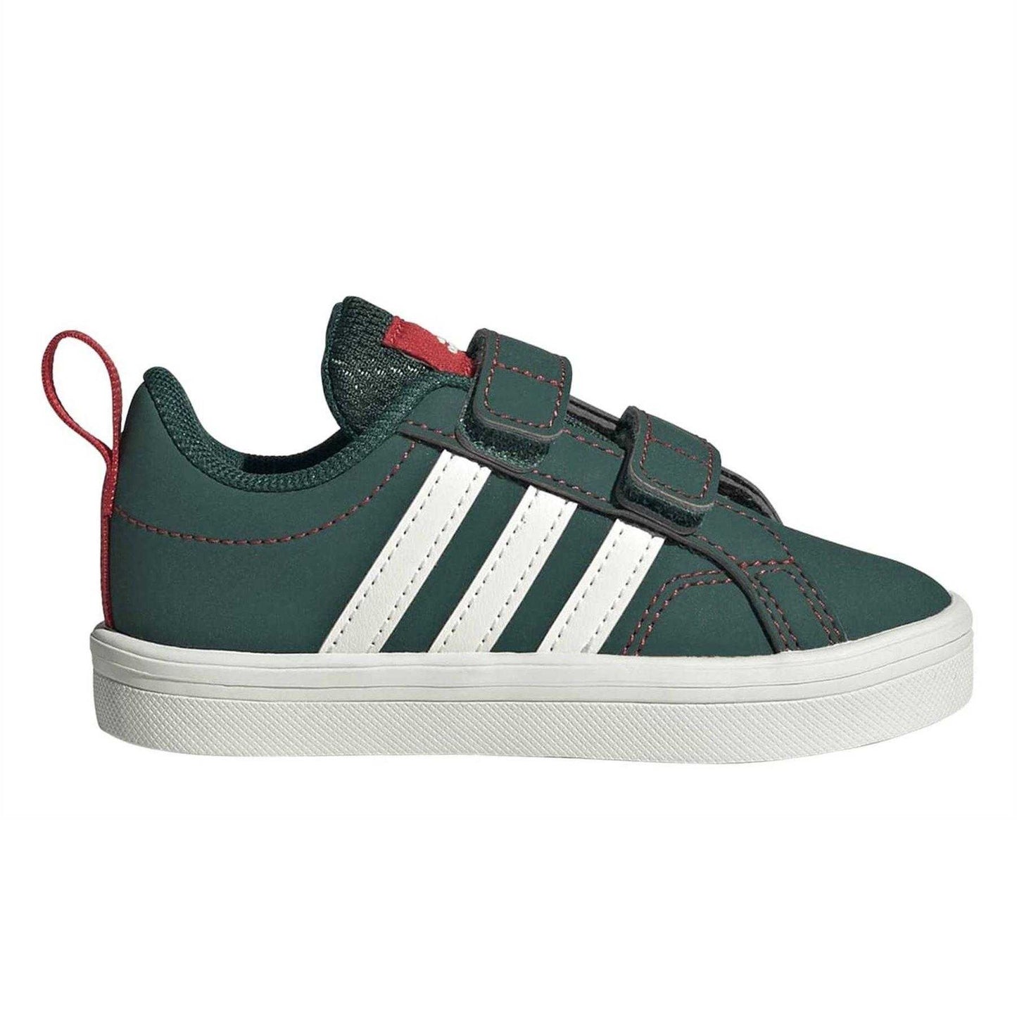Collegiate Green - Front - Adidas Childrens-Kids VS Pace 2.0 Trainers