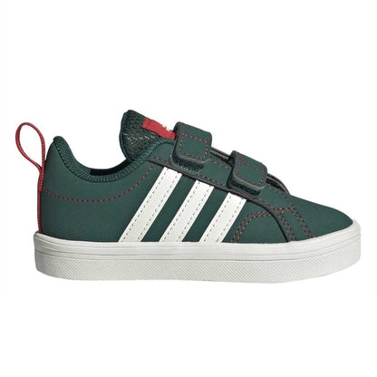 Collegiate Green - Front - Adidas Childrens-Kids VS Pace 2.0 Trainers