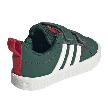 Collegiate Green - Back - Adidas Childrens-Kids VS Pace 2.0 Trainers
