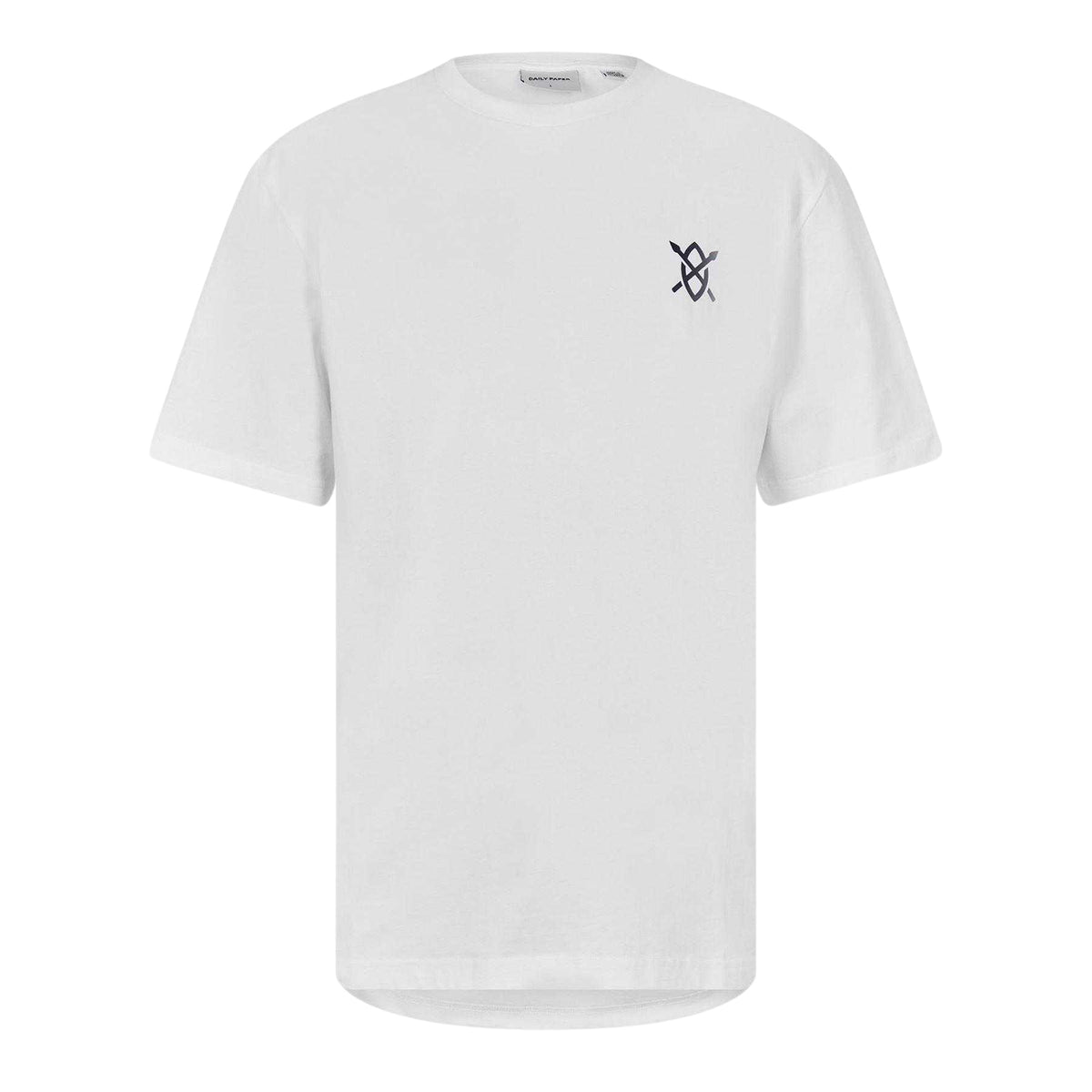 White - Front - Daily Paper Mens London Regular T-Shirt