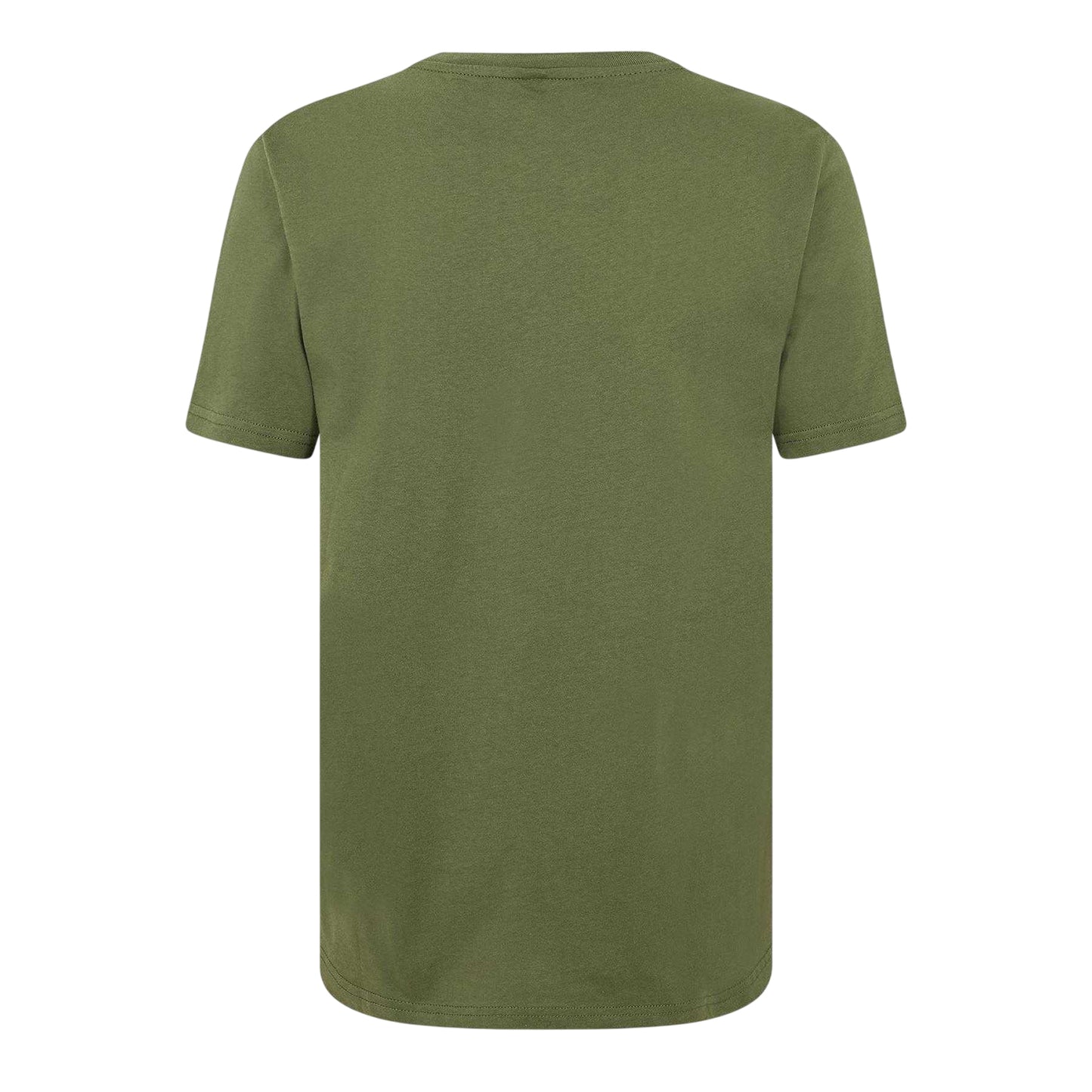 Green - Back - Moschino Mens Tape Taped Shoulders T-Shirt