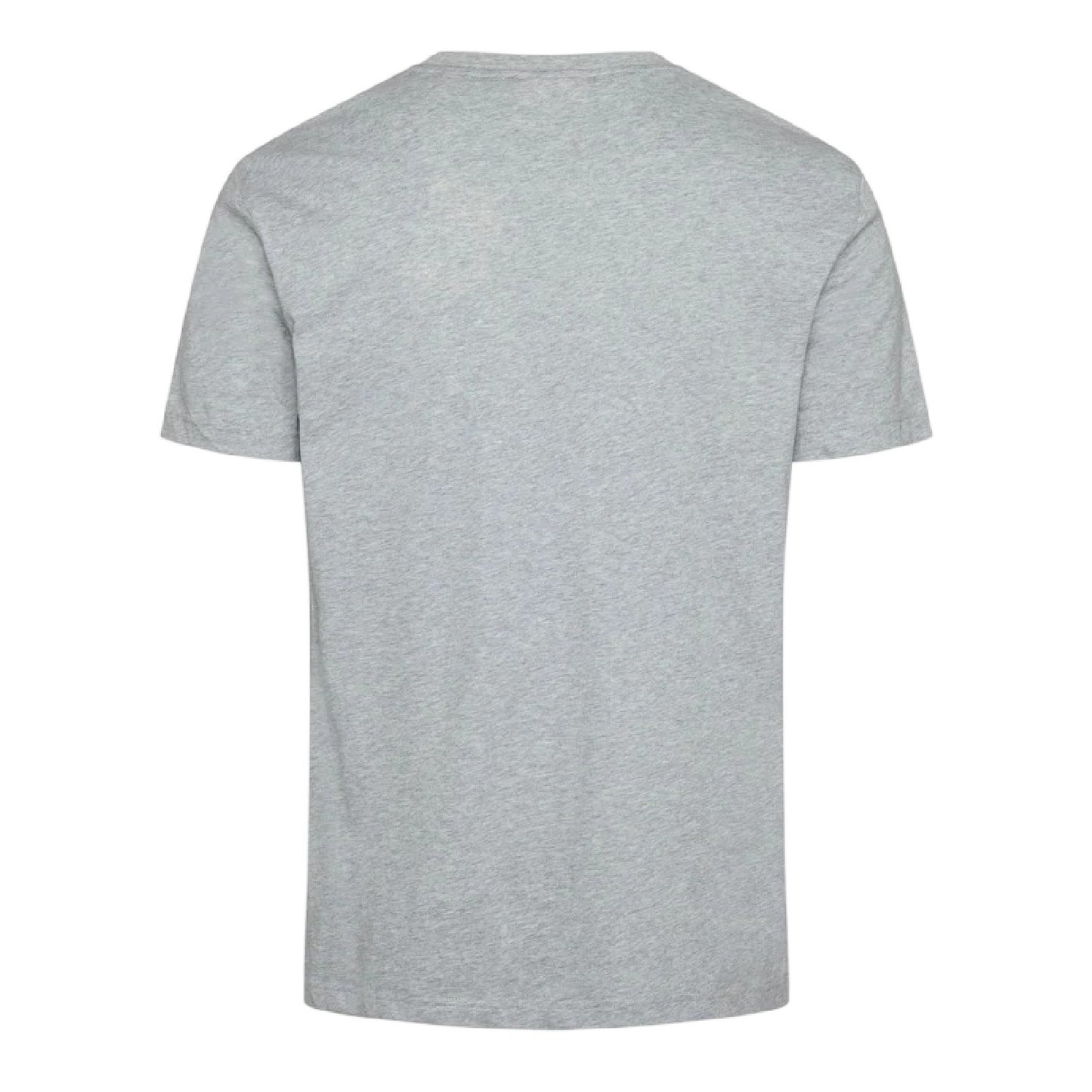 Light Grey - Back - Gant Mens Chest Logo T-Shirt