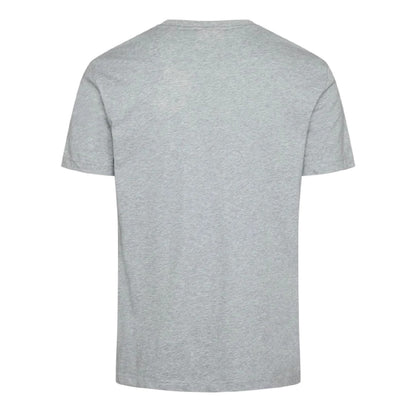 Light Grey - Back - Gant Mens Chest Logo T-Shirt
