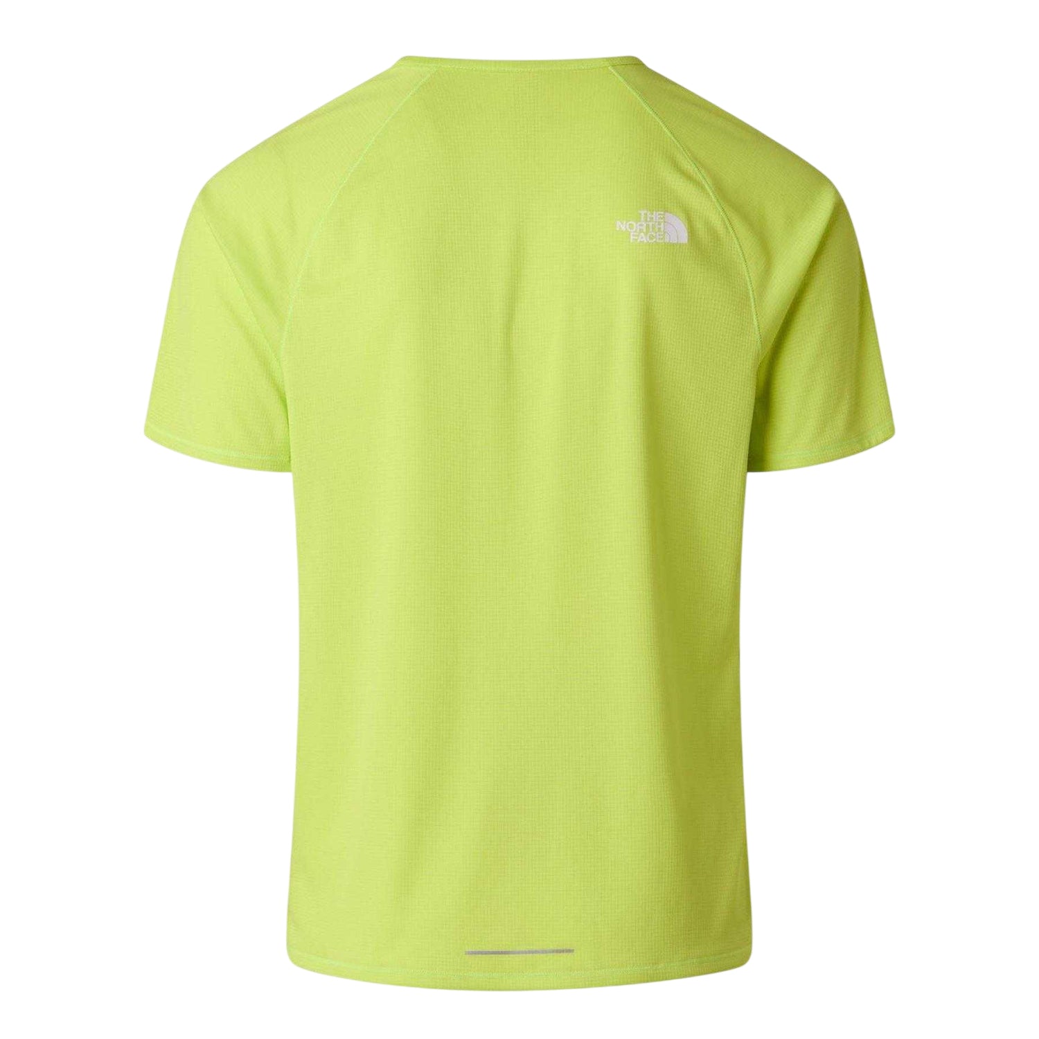Lime - Back - The North Face Mens Sunriser T-Shirt