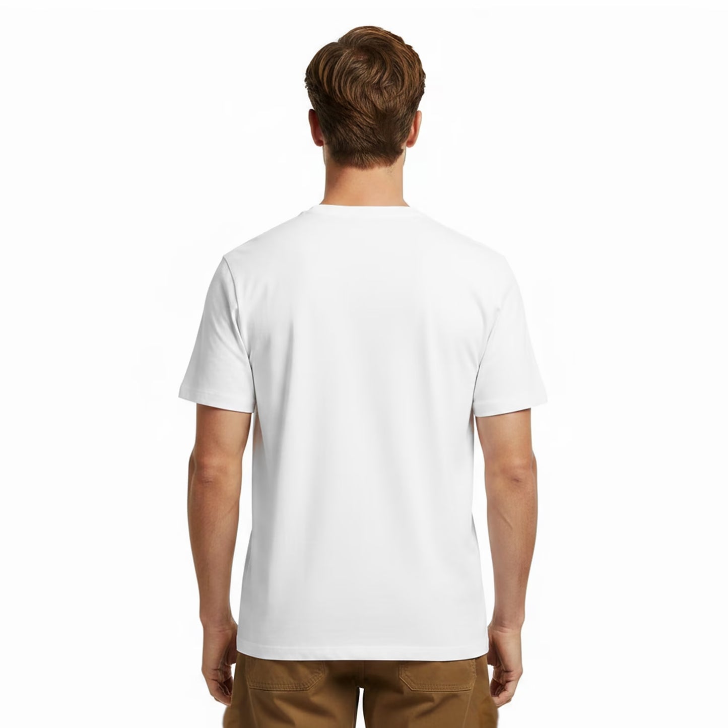 White - Lifestyle - Pretty Green Mens Abstract Logo T-Shirt