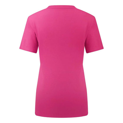 Pink - Back - Berghaus Womens-Ladies Classic Logo Boyfriend T-Shirt