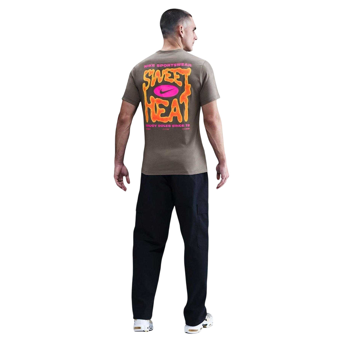 Stone - Back - Nike Mens Bottle T-Shirt
