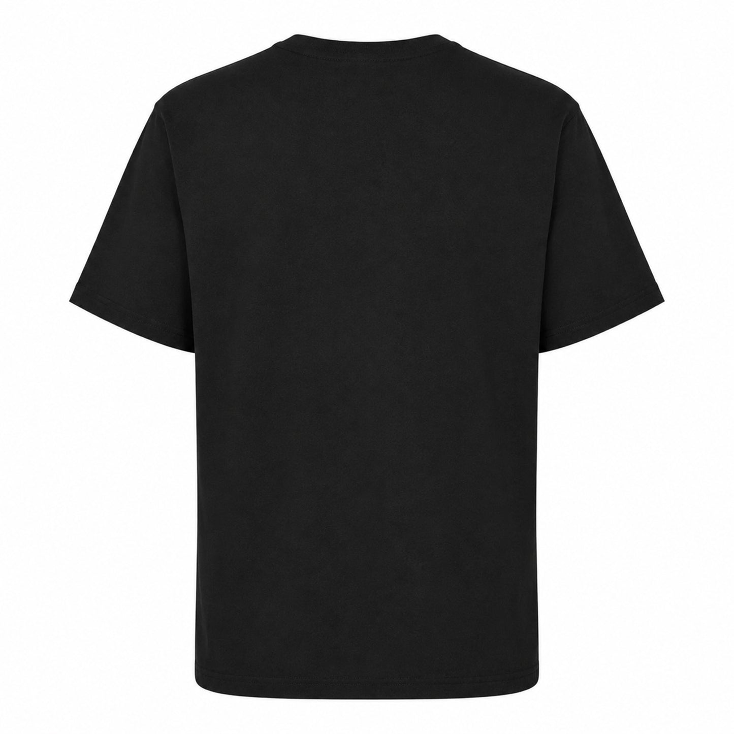 Black - Back - Pretty Green Mens Text T-Shirt