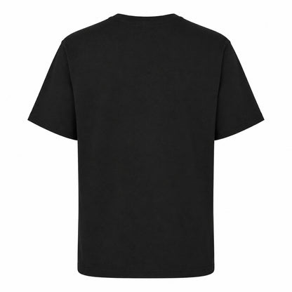 Black - Back - Pretty Green Mens Text T-Shirt