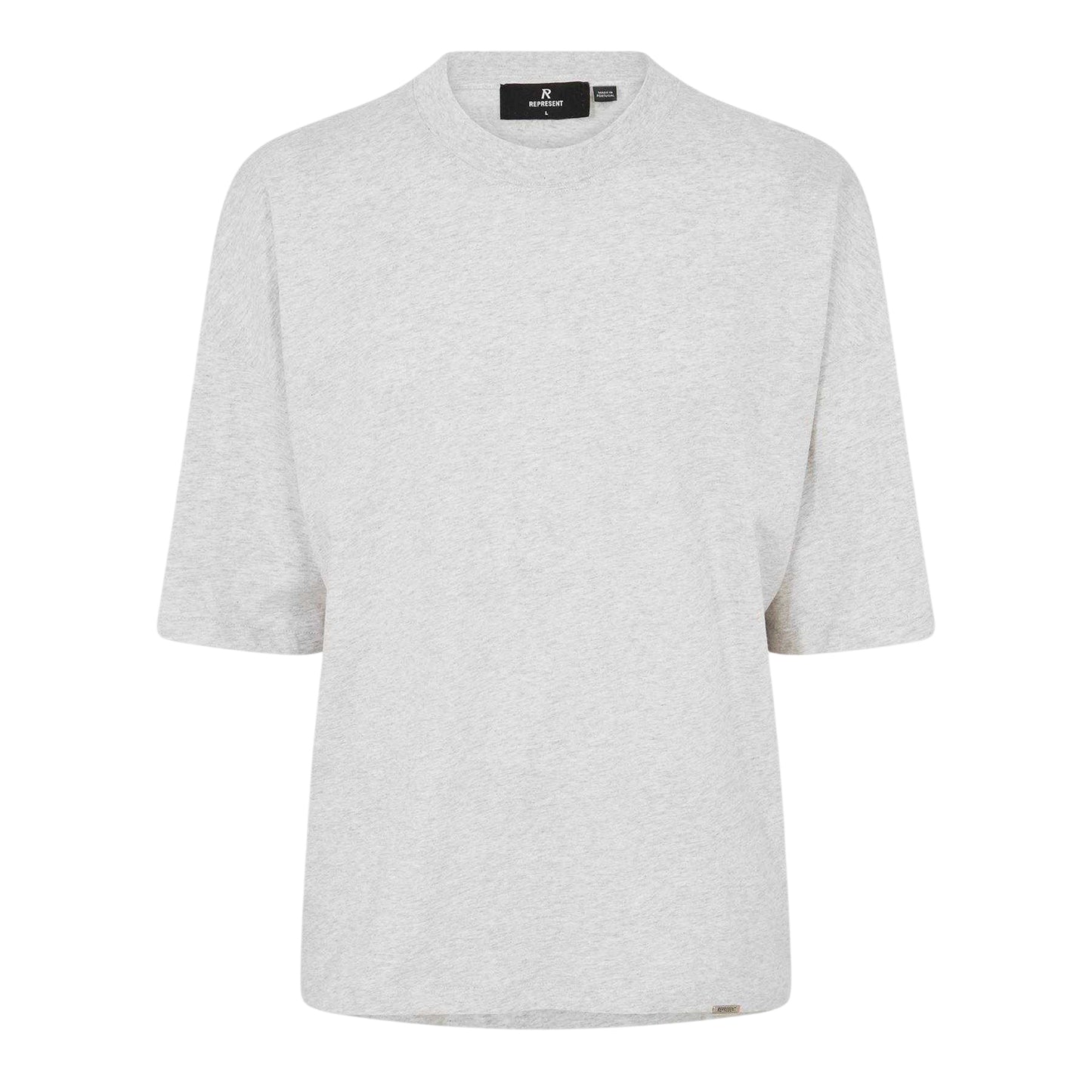 Grey Marl - Front - Represent Mens Loose T-Shirt