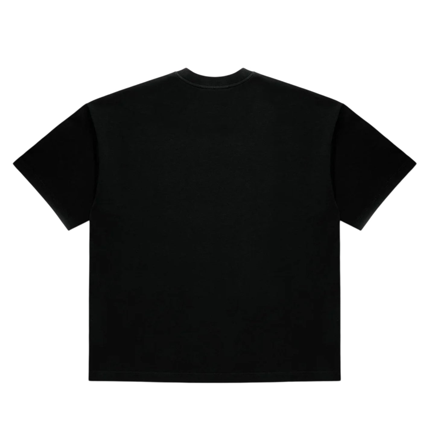Black - Back - MKI MIYUKI ZOKU Mens Uniform Oversized T-Shirt