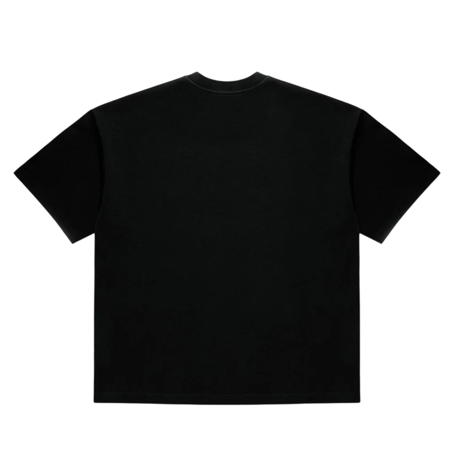 Black - Back - MKI MIYUKI ZOKU Mens Uniform Oversized T-Shirt