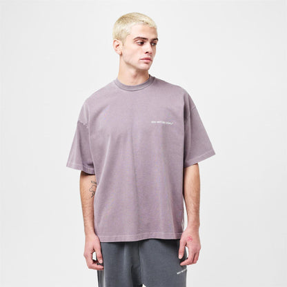 Raisin - Side - MKI MIYUKI ZOKU Mens Uniform Oversized T-Shirt