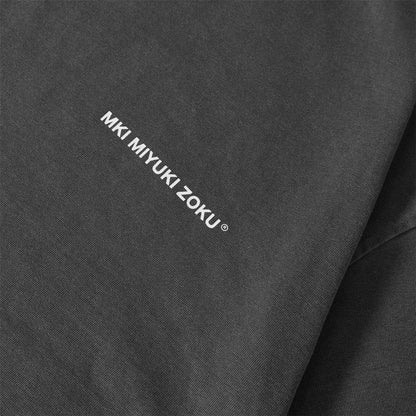 Pigment Black - Pack Shot - MKI MIYUKI ZOKU Mens Uniform Oversized T-Shirt