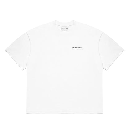 White - Front - MKI MIYUKI ZOKU Mens Uniform Oversized T-Shirt