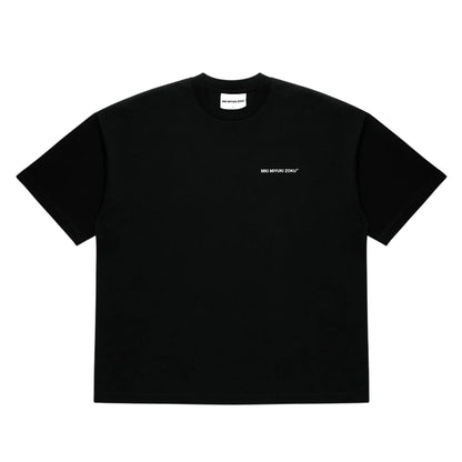 Black - Front - MKI MIYUKI ZOKU Mens Uniform Oversized T-Shirt