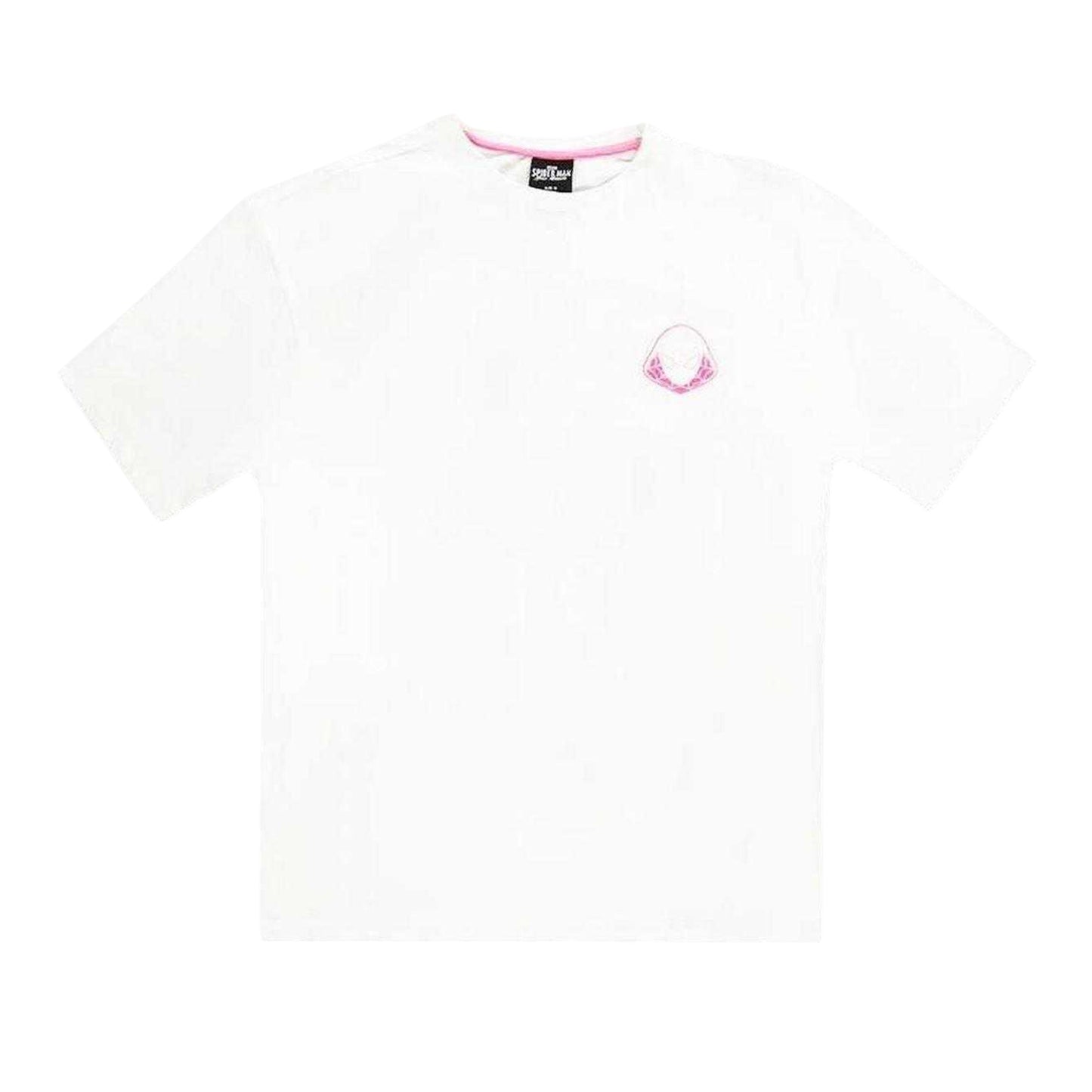 White-Pink - Front - Spider-Man Womens-Ladies Spider Gwen T-Shirt
