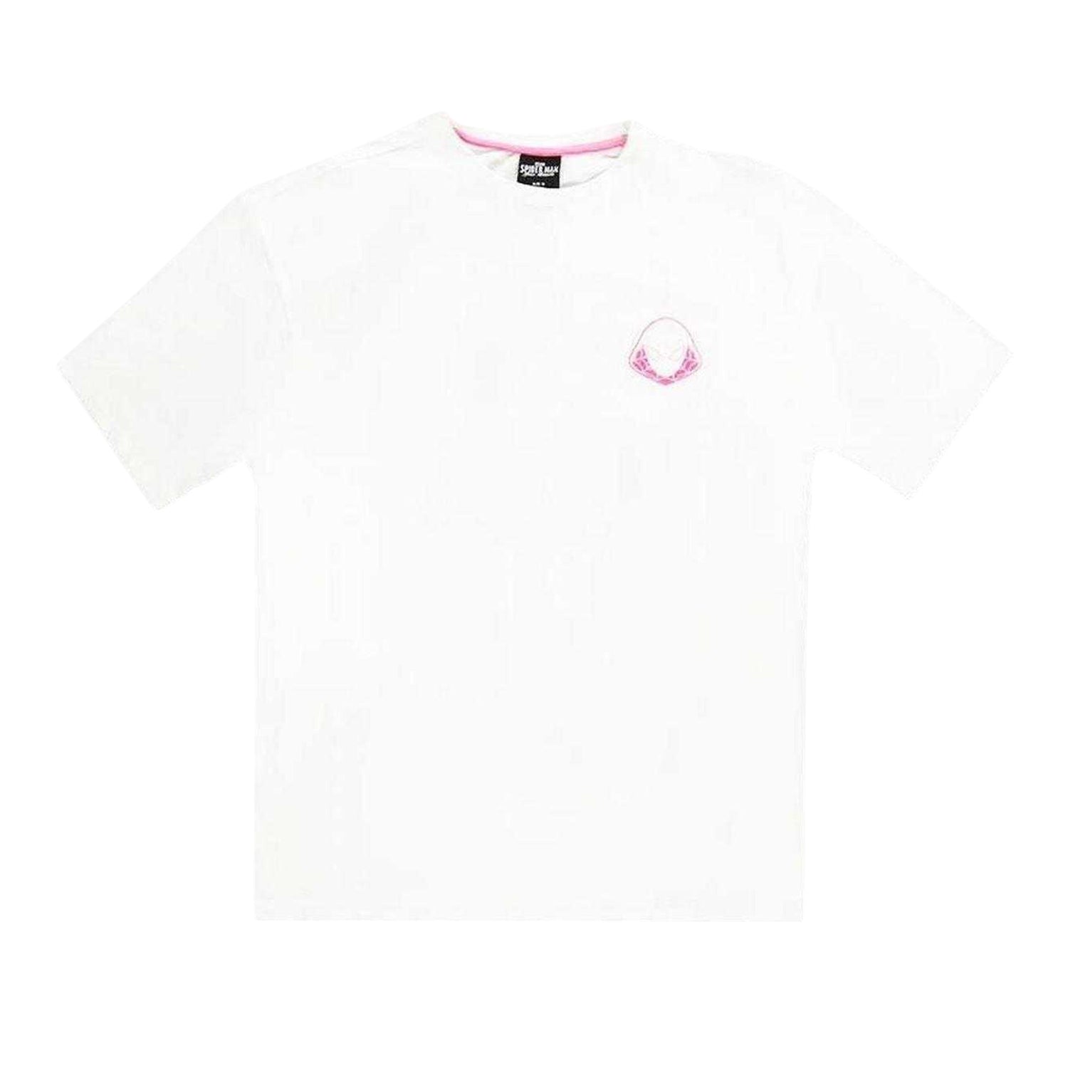 White-Pink - Front - Spider-Man Womens-Ladies Spider Gwen T-Shirt