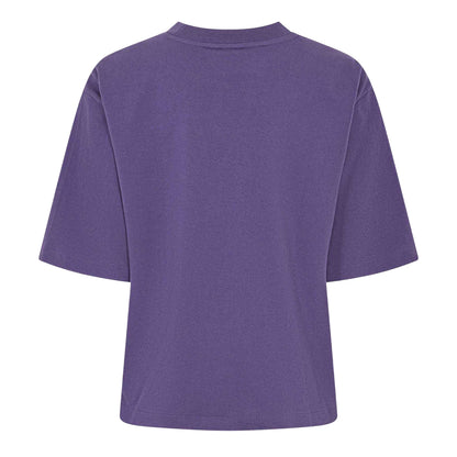 Eternal Dark - Back - The North Face Womens-Ladies Box Logo Boxy T-Shirt