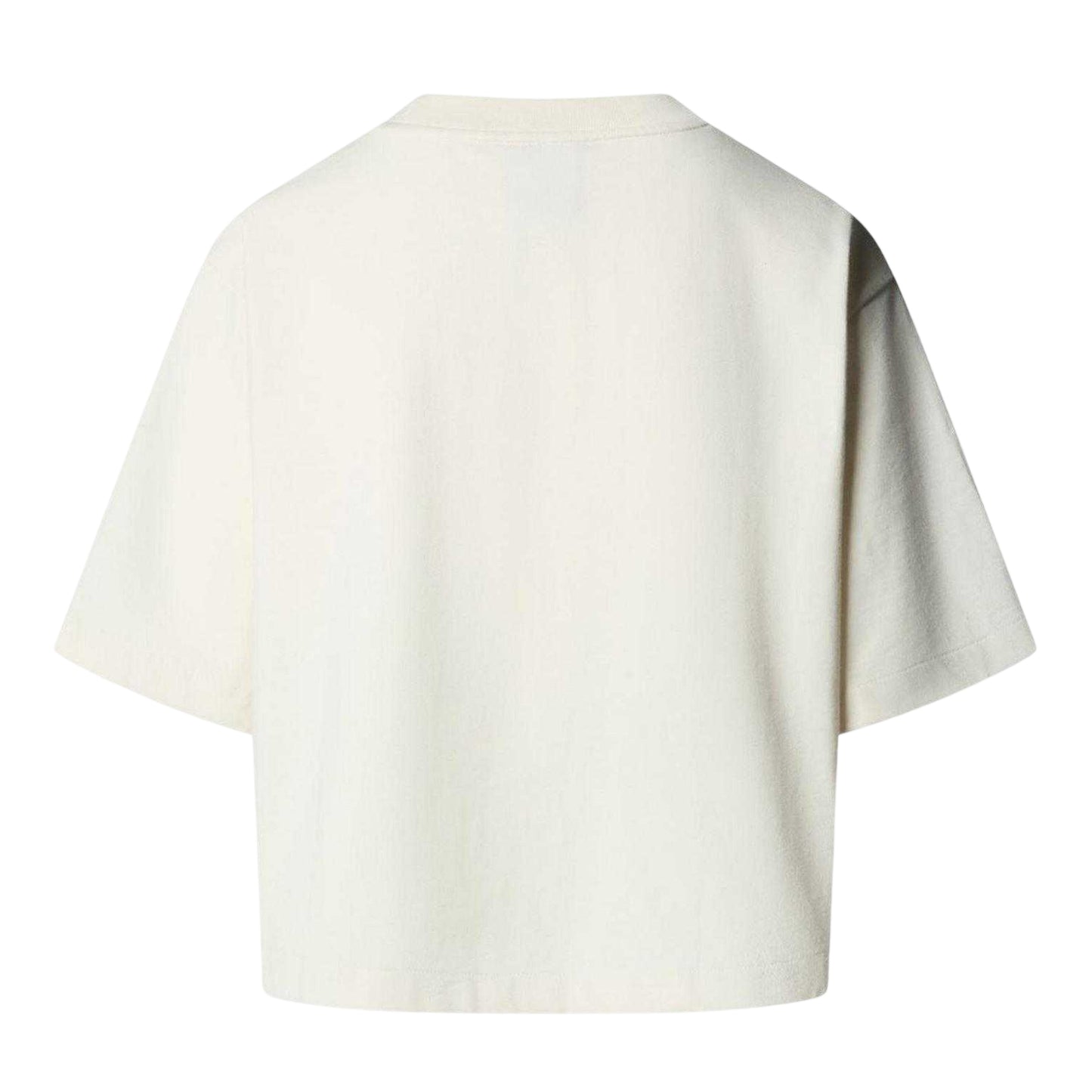 White - Back - The North Face Womens-Ladies Box Logo Boxy T-Shirt