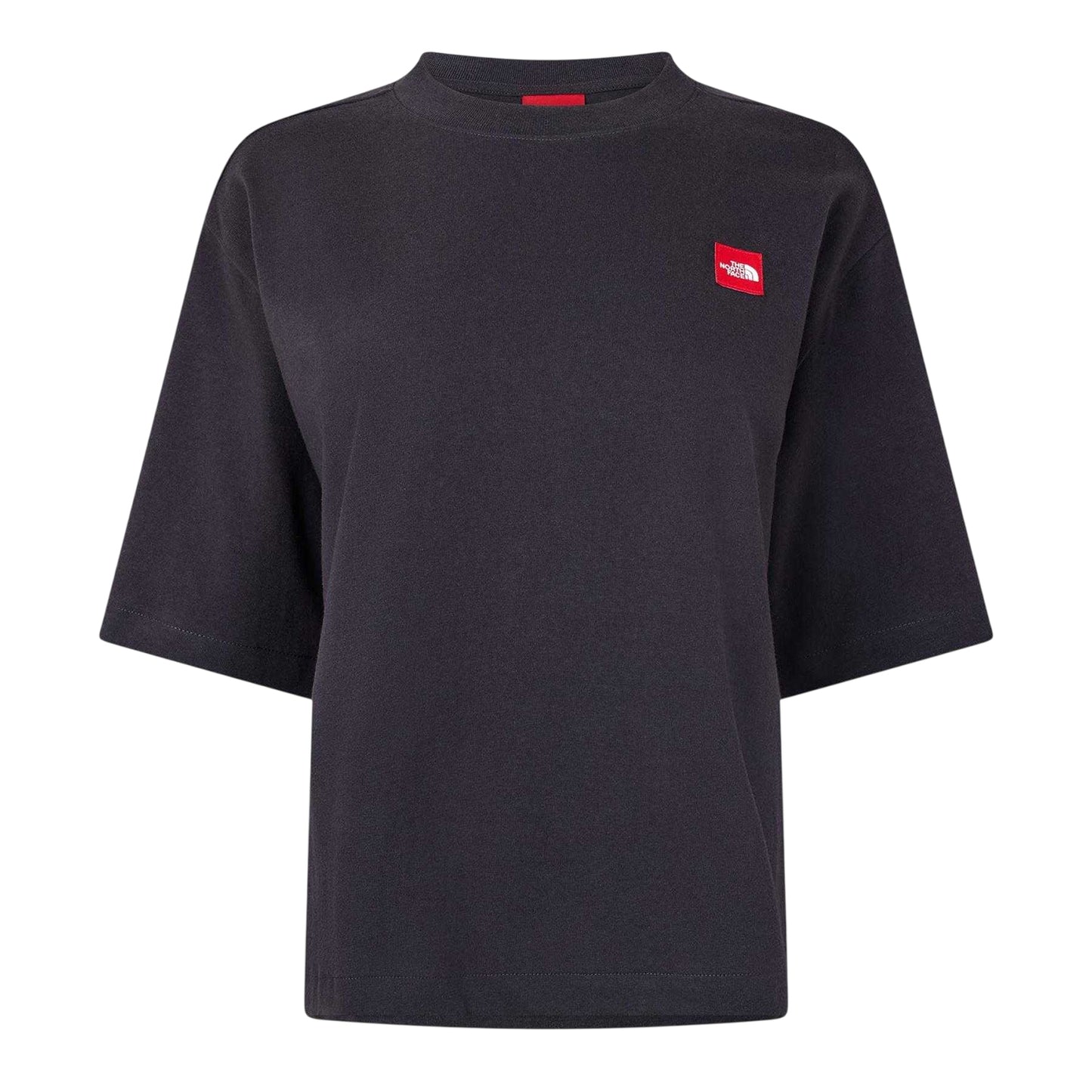 Obsidian Blue - Front - The North Face Womens-Ladies Box Logo Boxy T-Shirt
