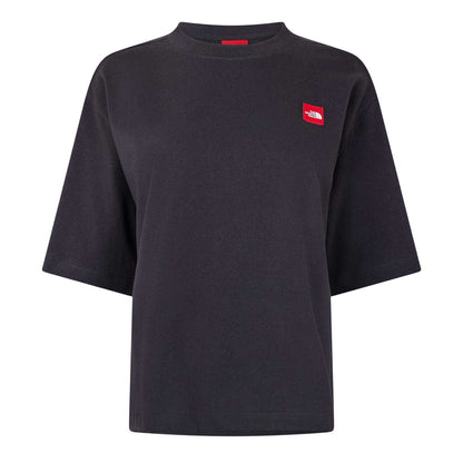 Obsidian Blue - Front - The North Face Womens-Ladies Box Logo Boxy T-Shirt