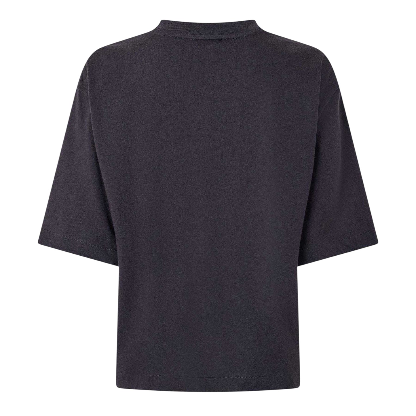Obsidian Blue - Back - The North Face Womens-Ladies Box Logo Boxy T-Shirt