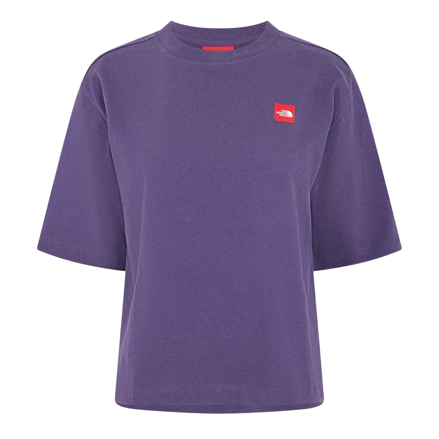Eternal Dark - Front - The North Face Womens-Ladies Box Logo Boxy T-Shirt