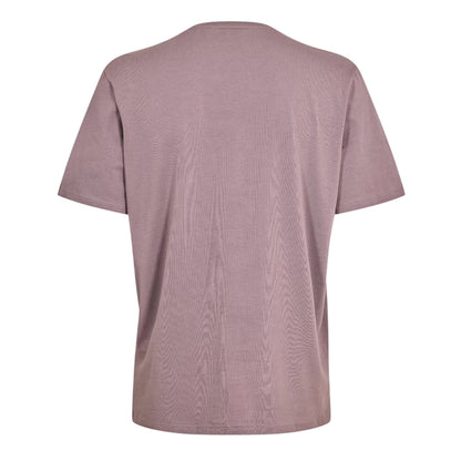 Purple - Back - Boss Mens Logo Regular T-Shirt
