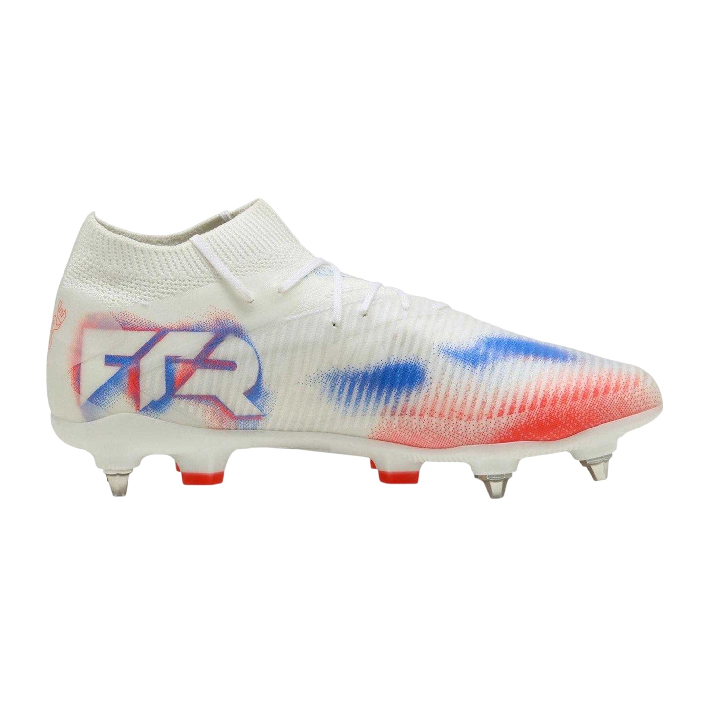 Puma White - Front - Puma Mens Future 8 Pro Soft Ground Football Boots