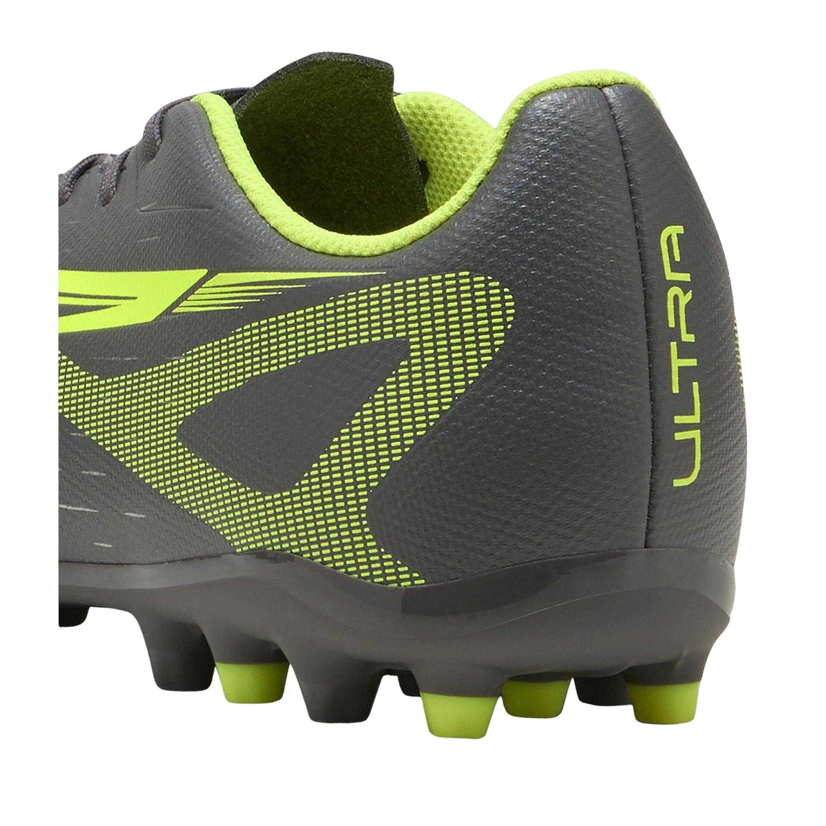 Matted Silver - Back - Puma Mens Ultra 5 Play Firm Ground Football Boots