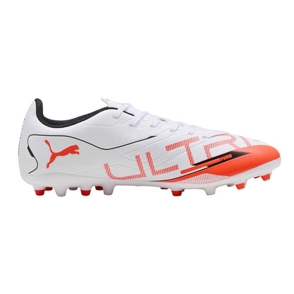 Puma White - Front - Puma Mens Ultra 5 Play Firm Ground Football Boots