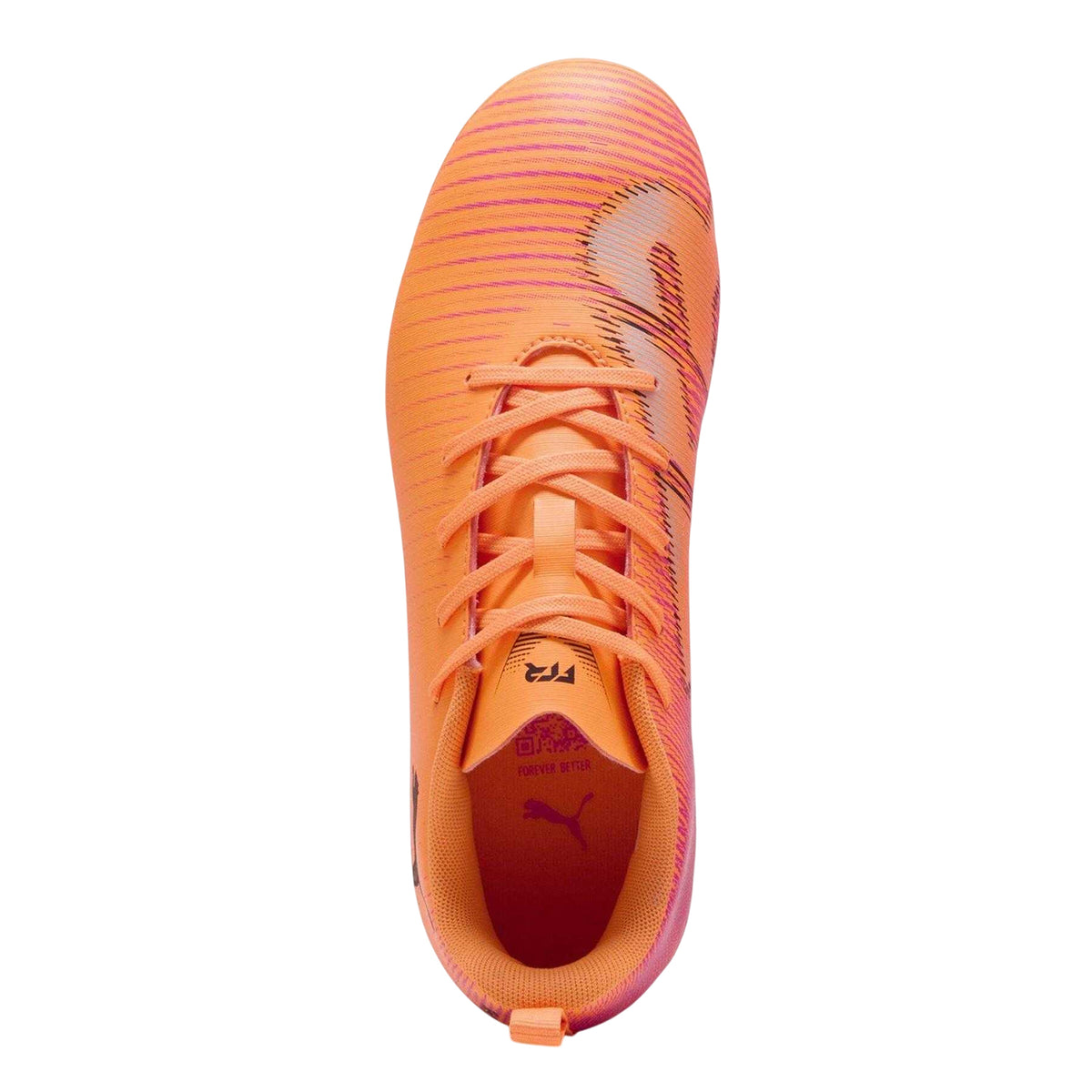 Hot Red-Black - Lifestyle - Puma Childrens-Kids Future 8 Play Firm Ground Football Boots