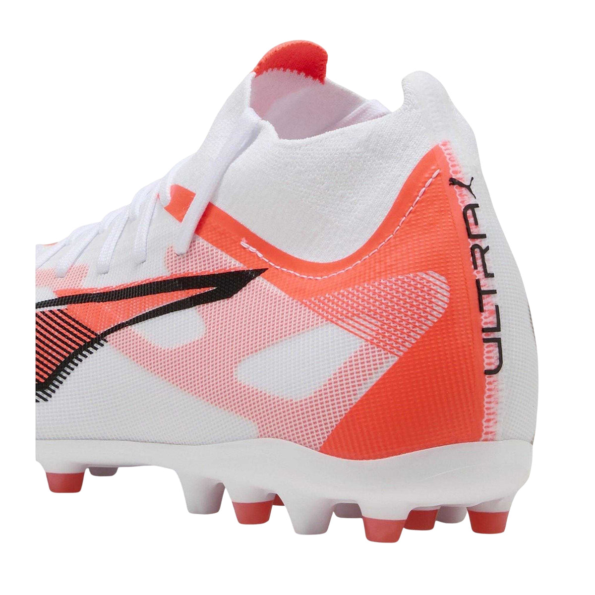 Puma White - Back - Puma Mens Ultra 5 Match+ Firm Ground Football Boots