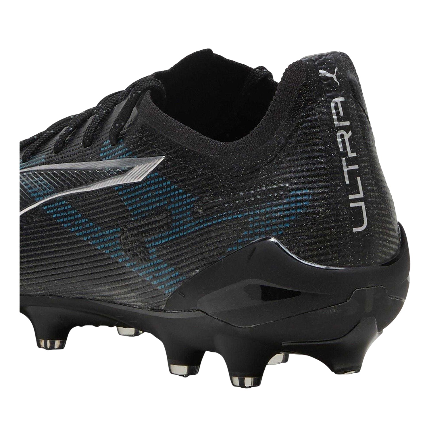 Matted Silver - Back - Puma Mens Ultra 5 Ultimate Firm Ground Football Boots