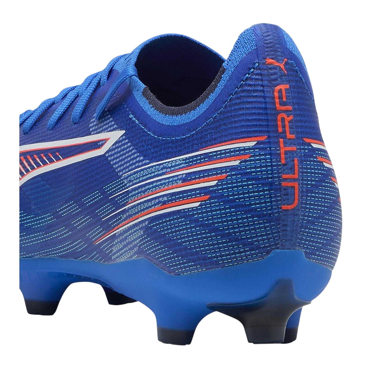 Blue-White - Back - Puma Mens Ultra Match Firm Ground Football Boots