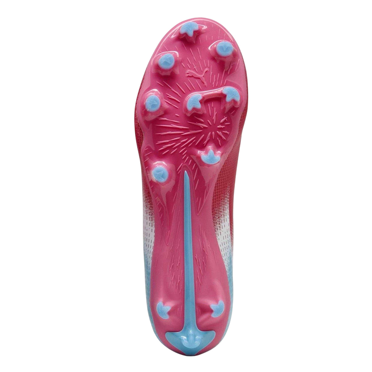 Pink-Blue - Pack Shot - Puma Mens Ultra Match Firm Ground Football Boots