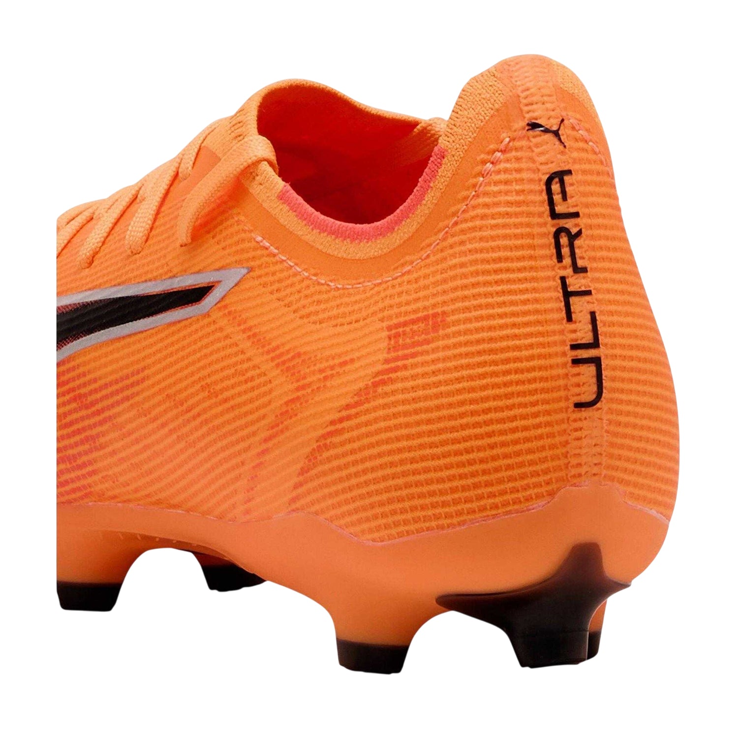 Orange-Black - Back - Puma Mens Ultra Match Firm Ground Football Boots