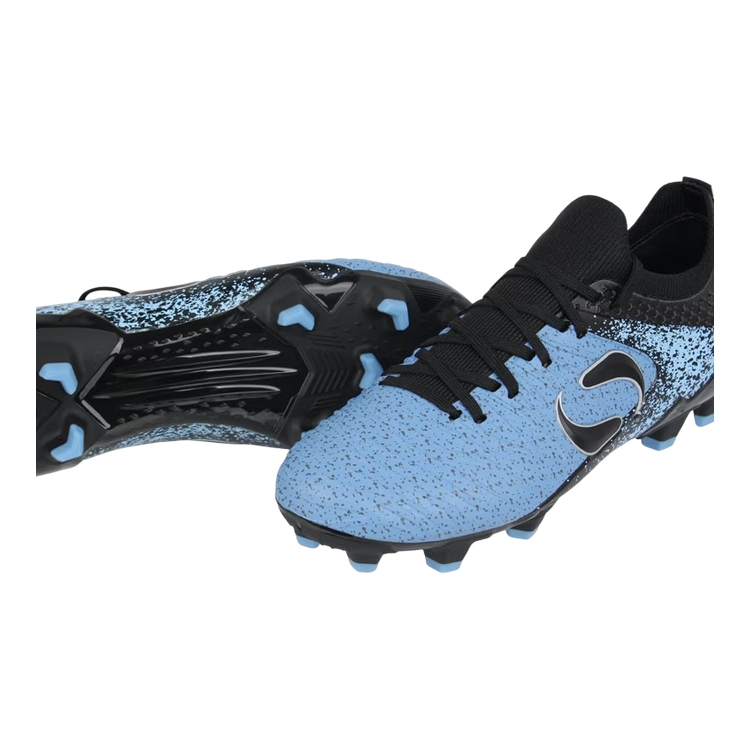 Black - Lifestyle - Sondico Childrens-Kids Blaze Firm Ground Football Boots