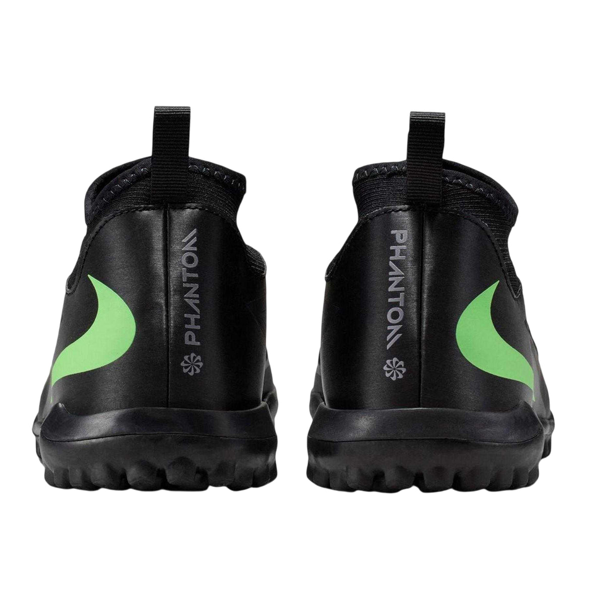 Black-Green - Back - Nike Childrens-Kids Academy Astroturf Football