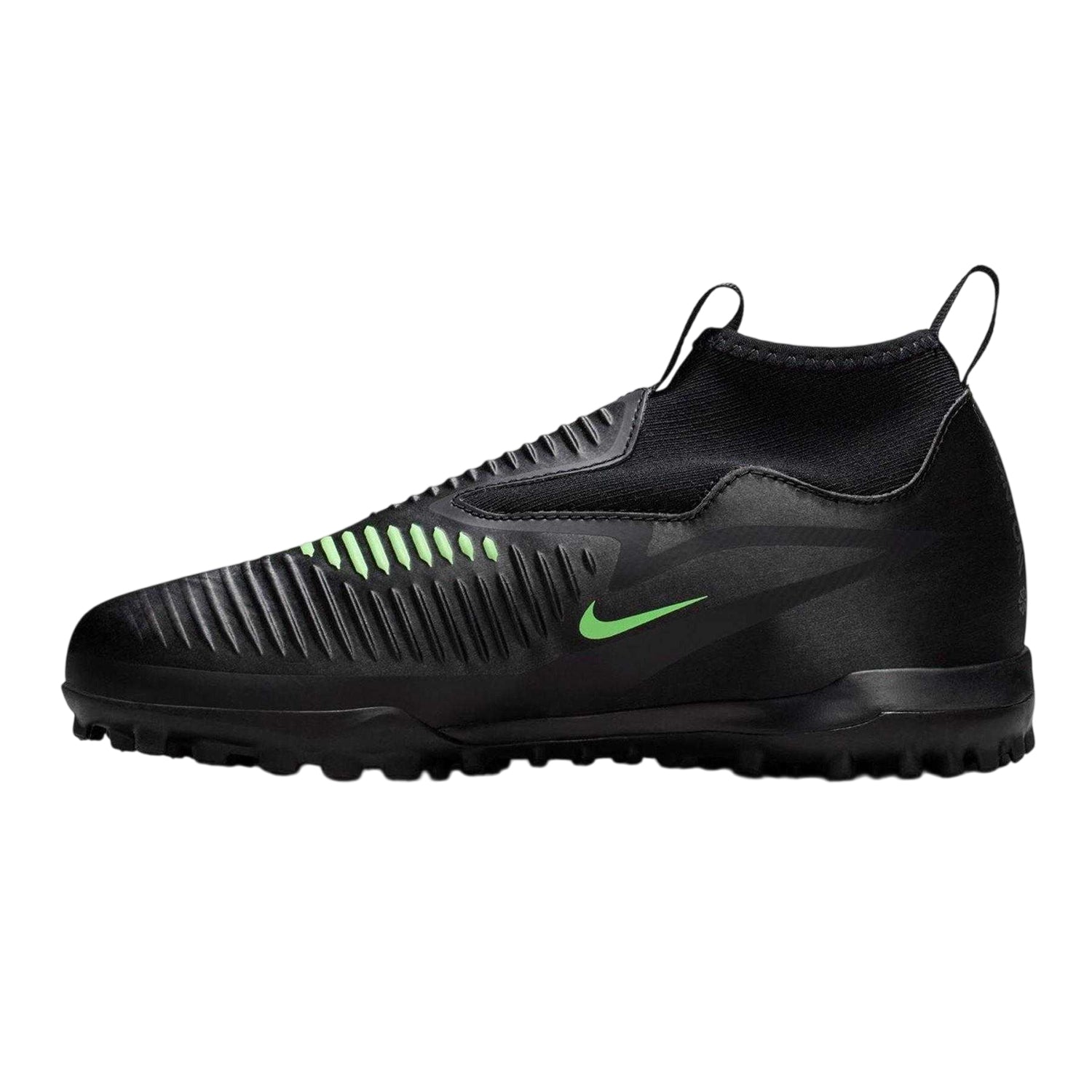 Black-Green - Side - Nike Childrens-Kids Academy Astroturf Football