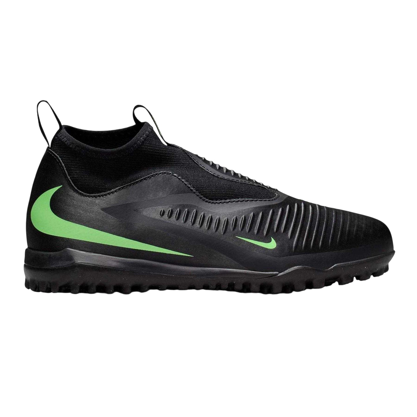 Black-Green - Front - Nike Childrens-Kids Academy Astroturf Football