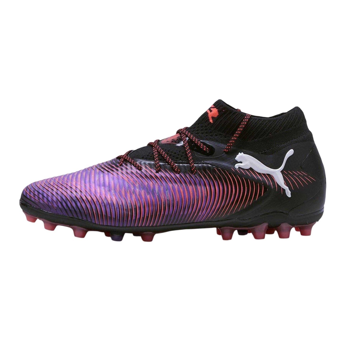 Puma Black - Side - Puma Mens Future 8 Ultimate Lace Up Firm Ground Football Boots