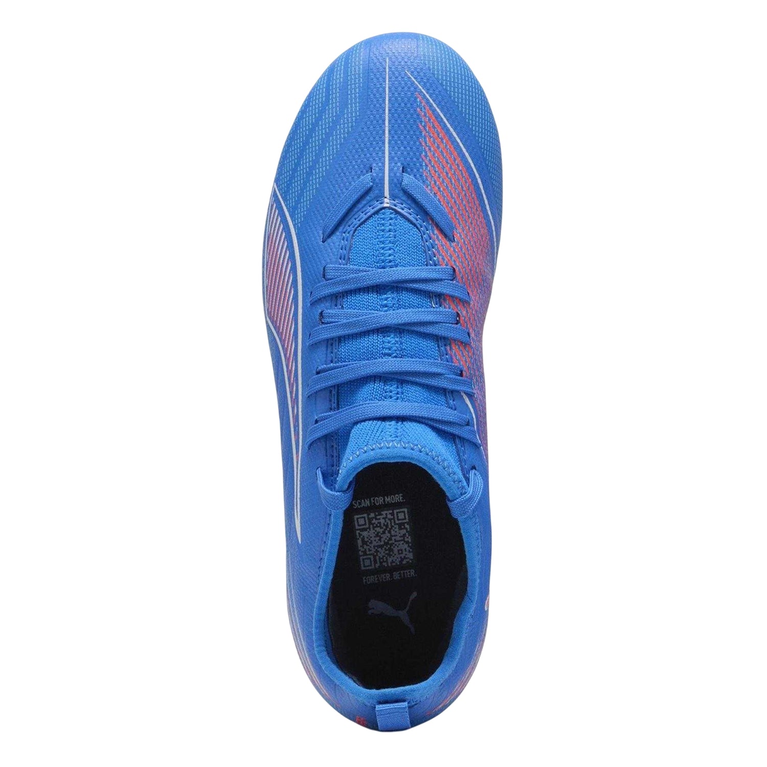 Blue-White-Red - Lifestyle - Puma Childrens-Kids Ultra 6 Match Firm Ground Football Boots